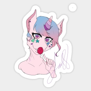 Pink Pony Sticker